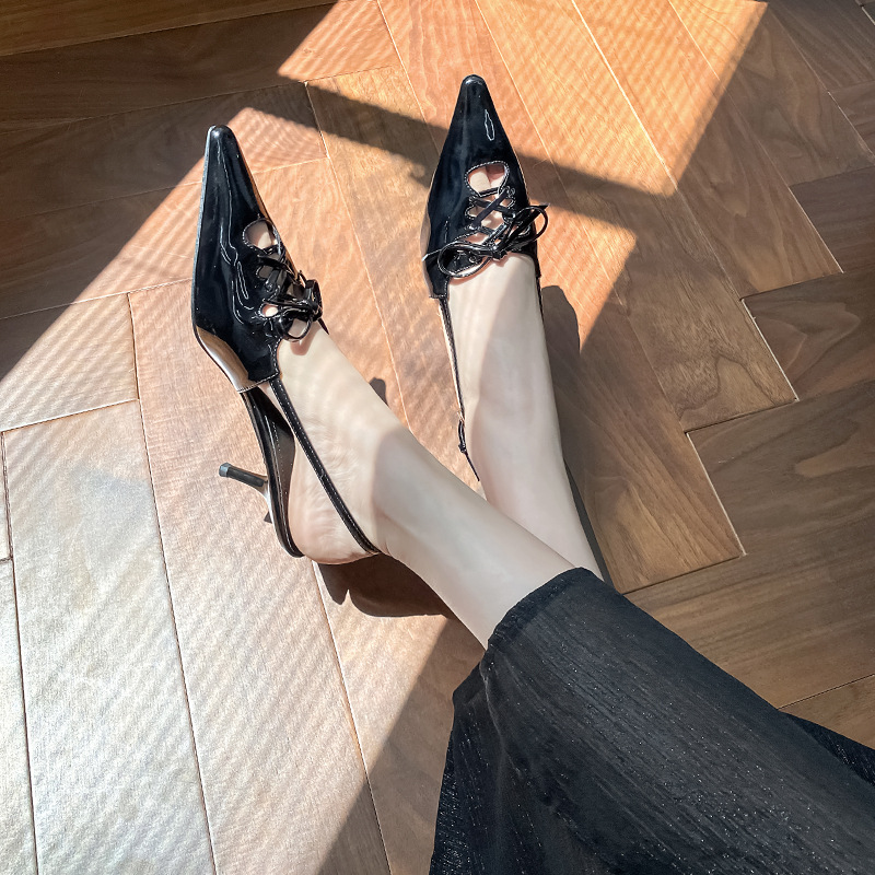 Strappy buckle stiletto sandals 56